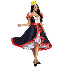 Adult Poker Queen Dress